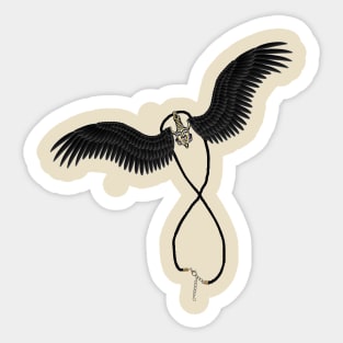 Infinte Winchester Love Sticker